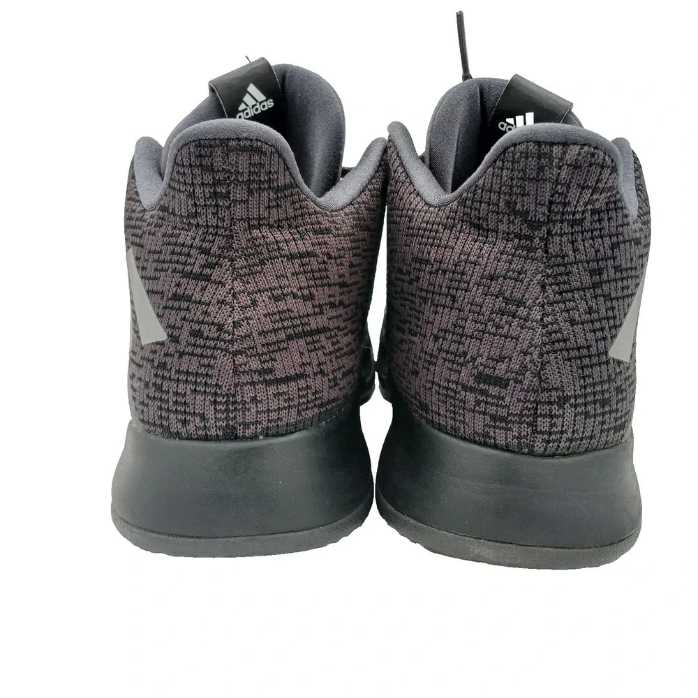 adidas Mad Bounce J Utility Black And Gray Basketball Mens Shoes DA9778 Size‎ 13
